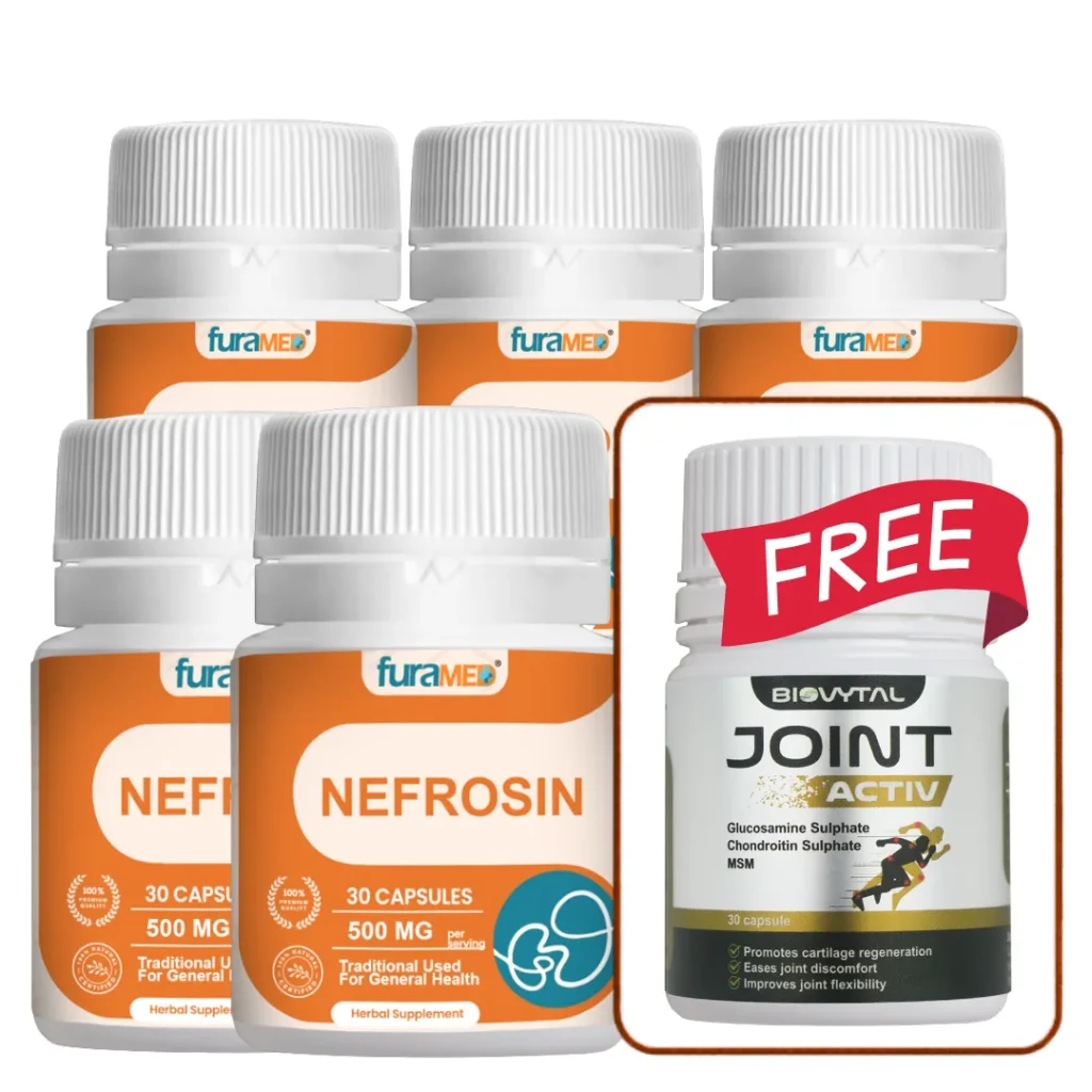 5 Botol Nefrosin + 1 Botol Joint Activ